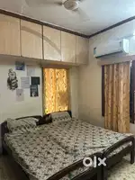 2bhk full furnished independent flat for girls 2 occupancy available