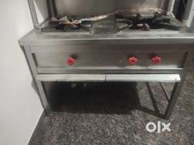 Double stove for hotel