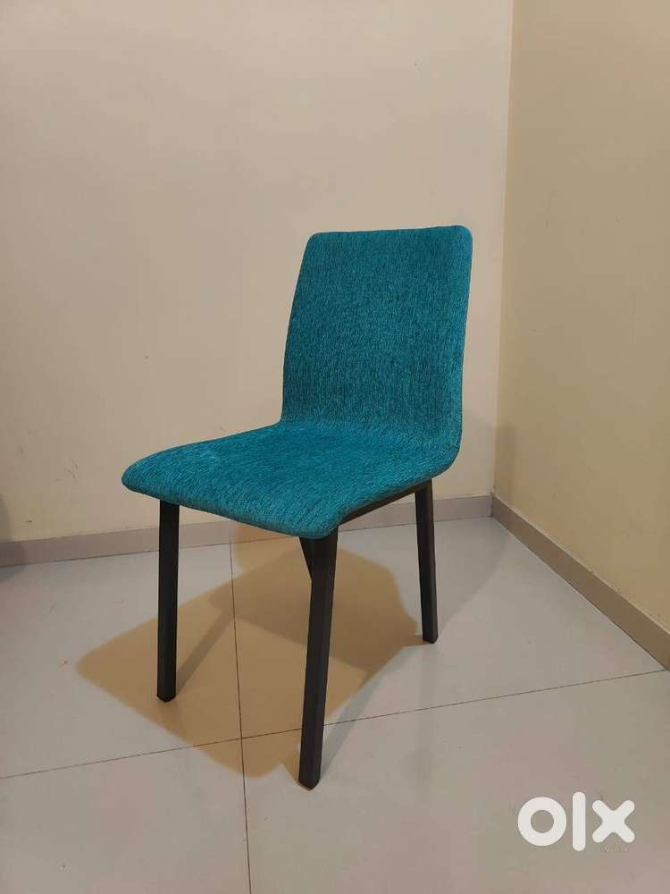 Comfortable blue study & dining chair