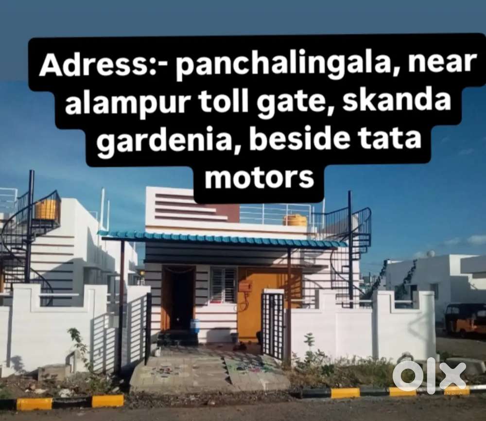 Individual house for rent.