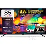 VW 85 inch led tv brand new