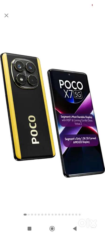 Poco x7 5 g seal pack new seal pack