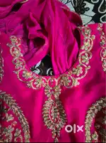 Heavy party suit soft Magenta colour