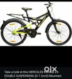 Cycle with double suspension excellent condition