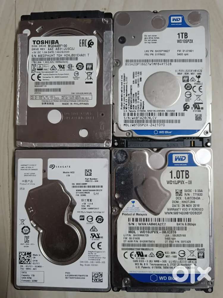 1 TB Laptop Hard Disk