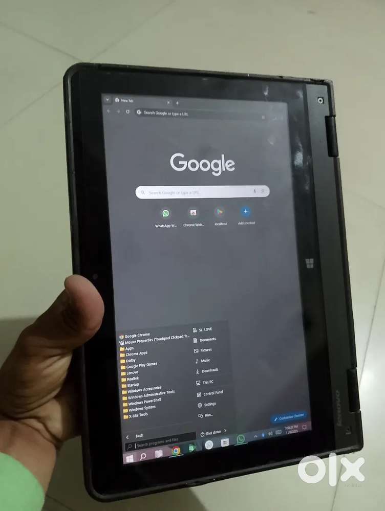 Lenovo touchscreen laptop