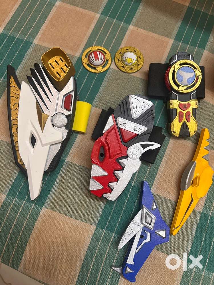 Power rangers dino thunder,ninja storm rare morphers