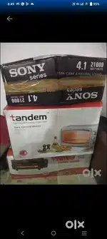 Sony multimedia speakers, tandem otg, electric tandoor