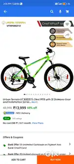 Racing cycle