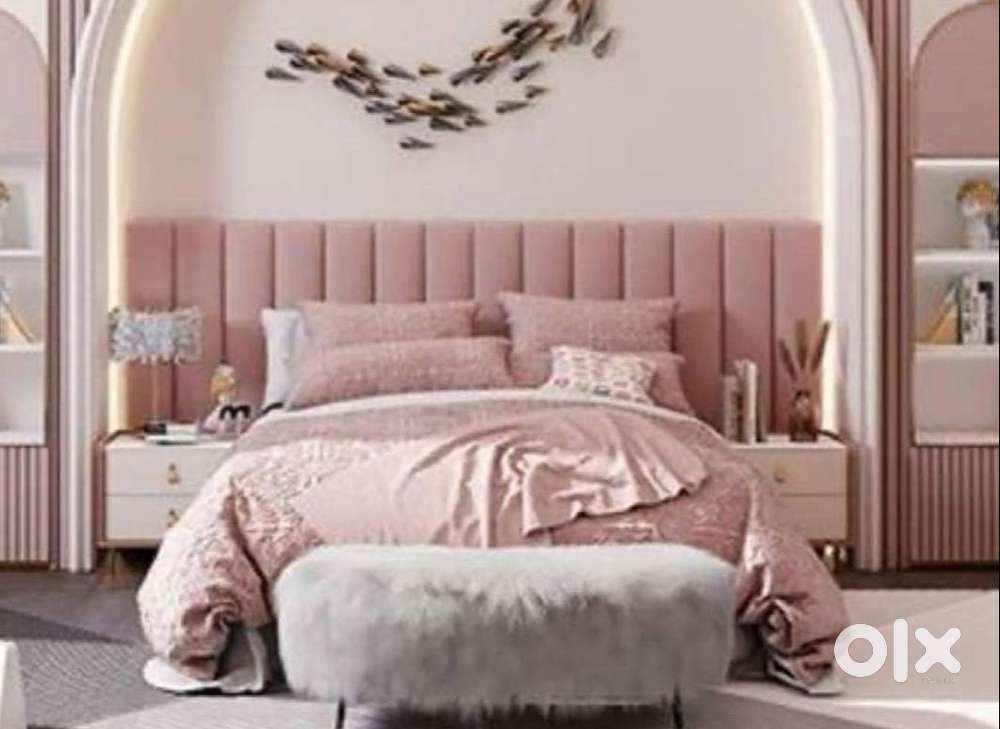 DESIGNER DOUBLE BED DIRECT FROM FACTORY FOR BEDROOM GUESTROOM BST RATE