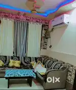 7 seater L sofa set with table