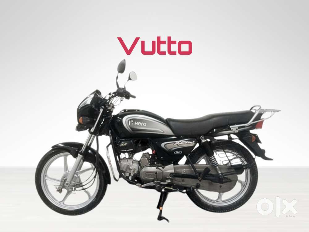 Hero Splendor Plus Self Alloy i3S (1648), 6 months Warranty