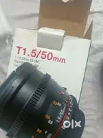 Vintage lenses Nikon canon sony Petri 50mm vega-12b samyang 50mm cine