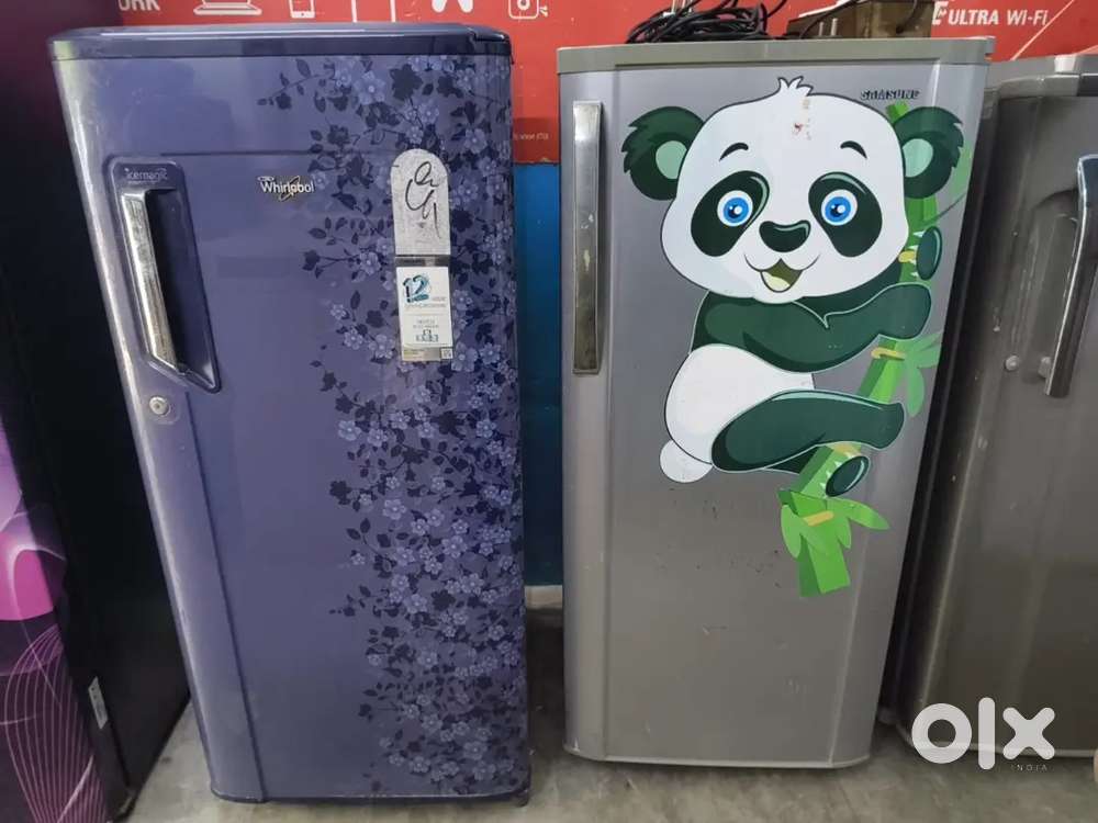 Fridge single and double door excellent condition from 5000 onwards