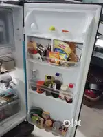 Almost new fridge . price slightly negotiable