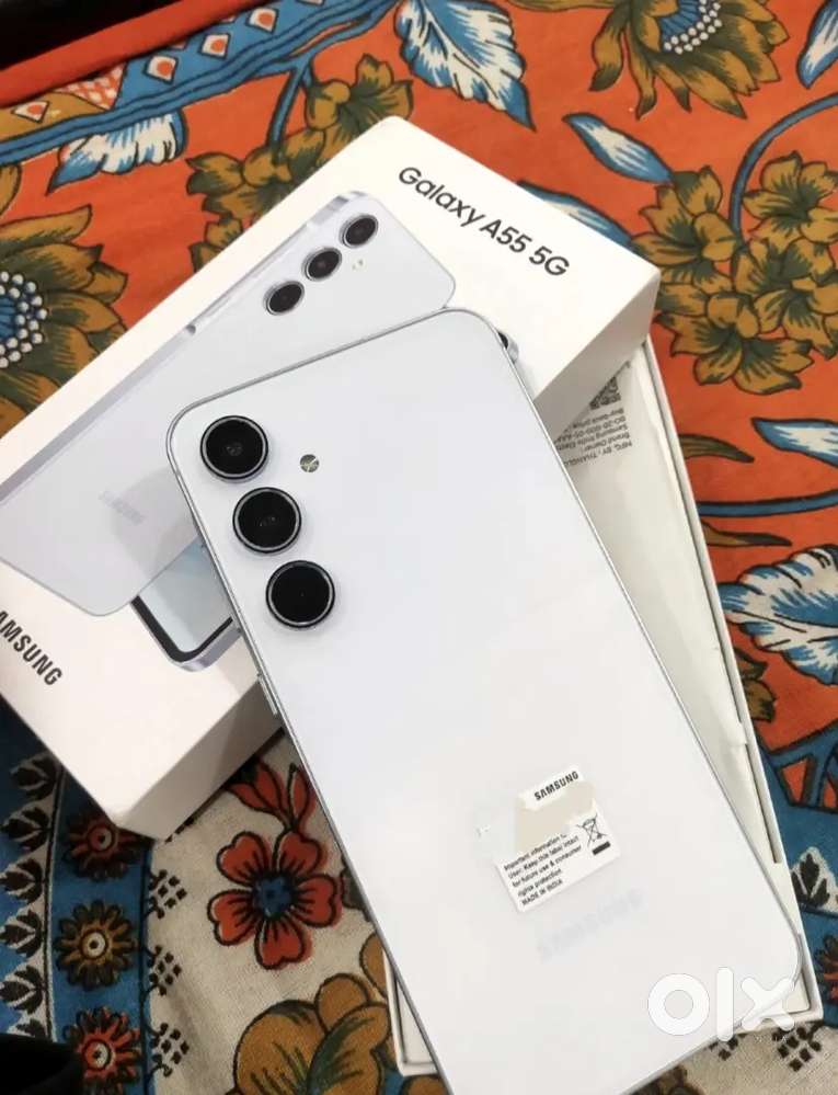 Samsung A55 8/256 Storage with Bill Box Charger