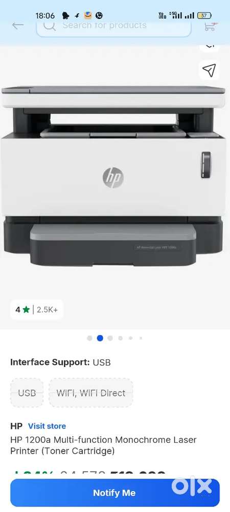 Hp neverstop laser mfp 1200a