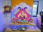 Ganapati Decoration,Navratri decoration, Devi