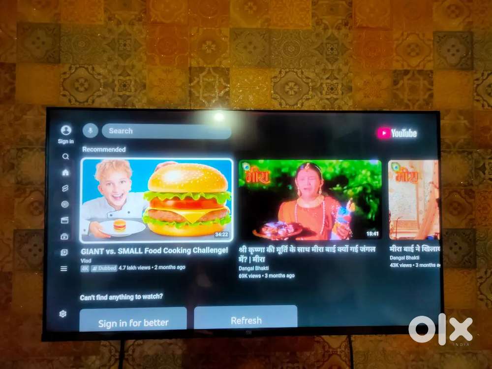 Mi 43 Smart TV led Android 3 hdmi port and usb & blutooth