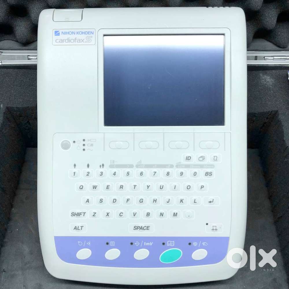 Nihon Kohden Cardiofax S Electrocardiograph (ECG-1250K) Made in Japan