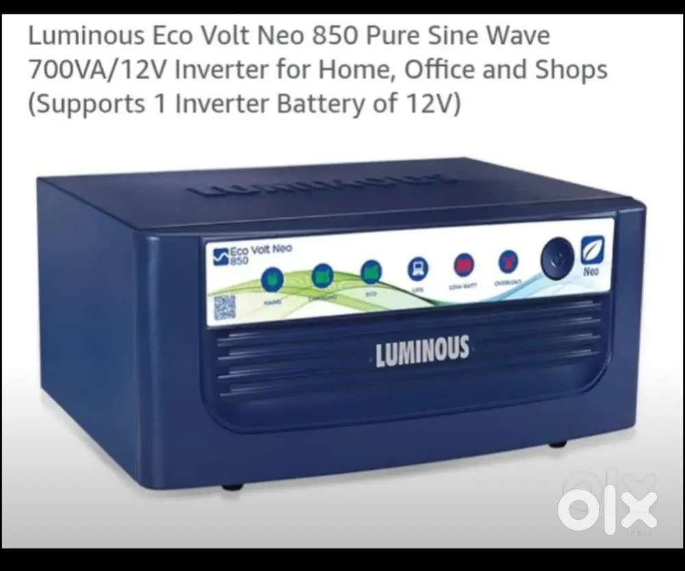 Inverter + Battery + Trolley with Bill