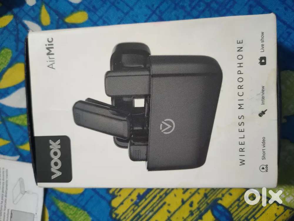 Wireless microphone, book AirMic