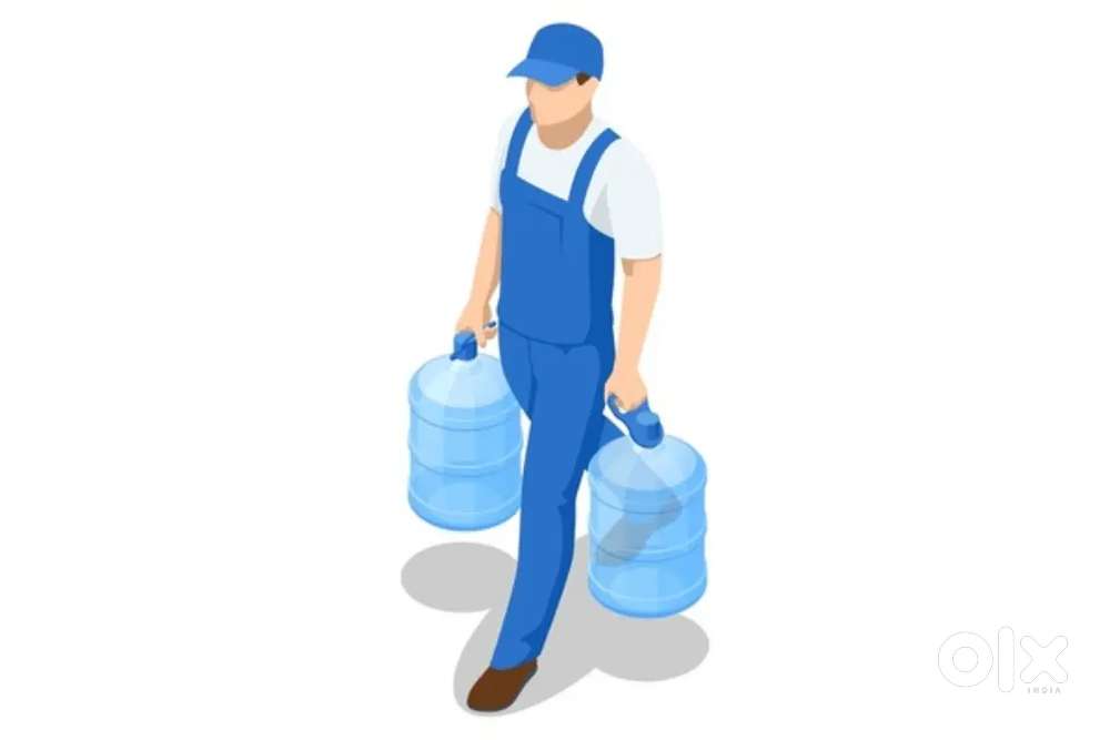 Wanted workers for water can delivery