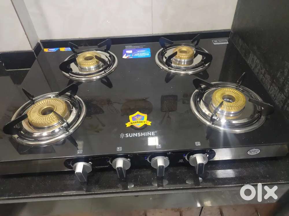 New gas stove