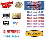 40 INCH FULL HD,, FULL SMART LED @ 10,999/-