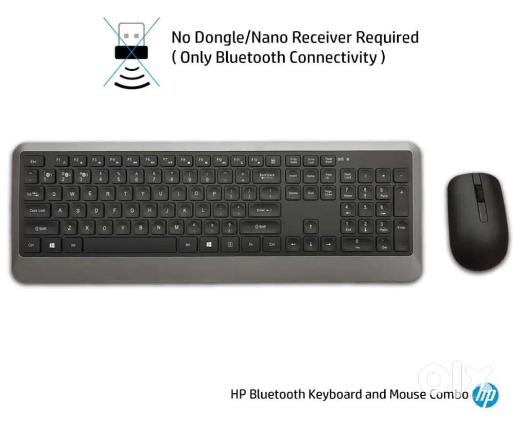 HP BLUTOOTH KEYBOARD AND MOUSE
