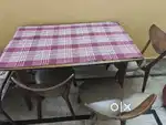 Dinning table & four chair,mattresses,fridge,computer table for sale