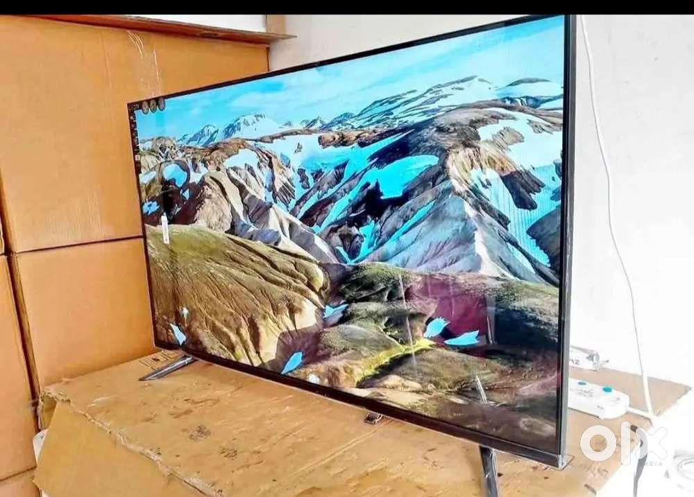 40 inch smart android frameless led tv with 600 channel free new tv