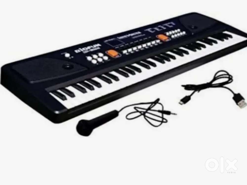 Kids Keyboard with 61 keys+mic+ charger wire