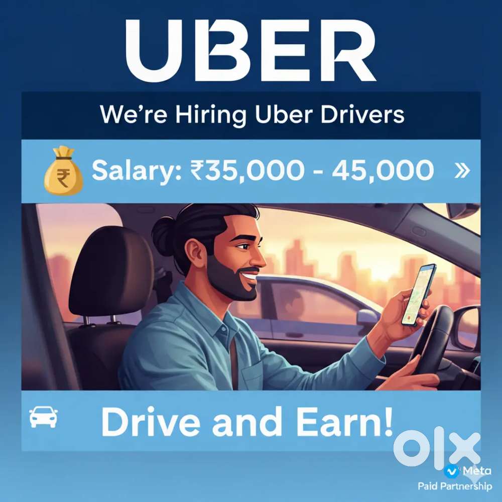 Uber Driver Needed – Company Car Provided, Zero Maintenance Cost!