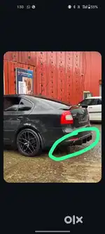 Skoda Laura type 2 rear bumper diffuser