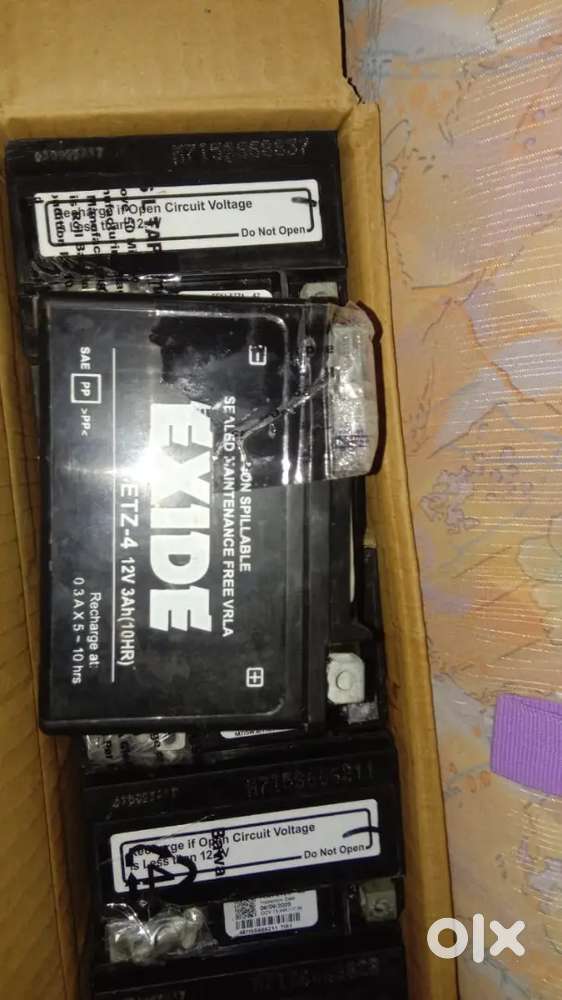 Brand New Battery's Brand:EXIDE