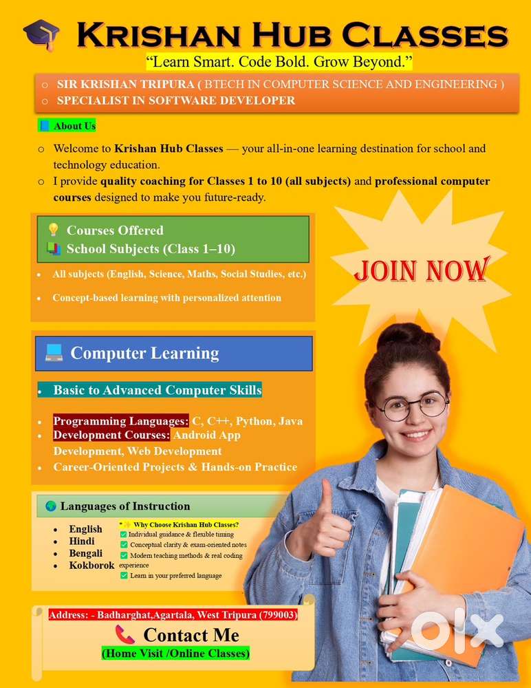 HOME TUTORS/ TUITIONS-1 TO 10th CLASS/ Computer Class