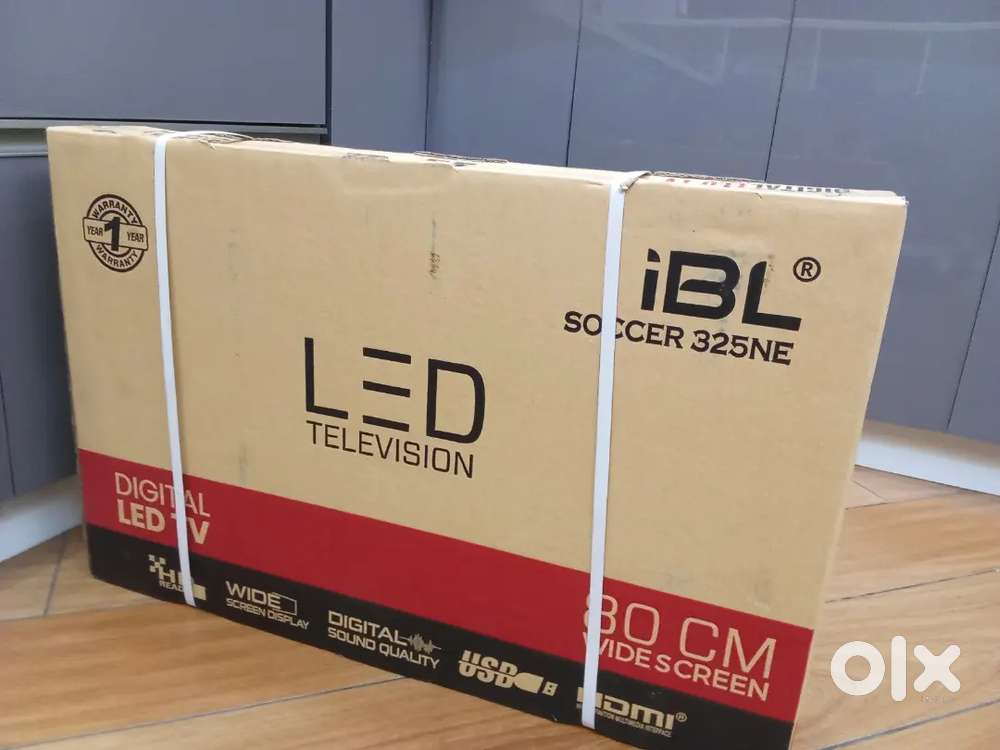 iBL soccer 325NE 32 INCH LED T V 80 cm  wide screen