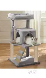 Cat tree house