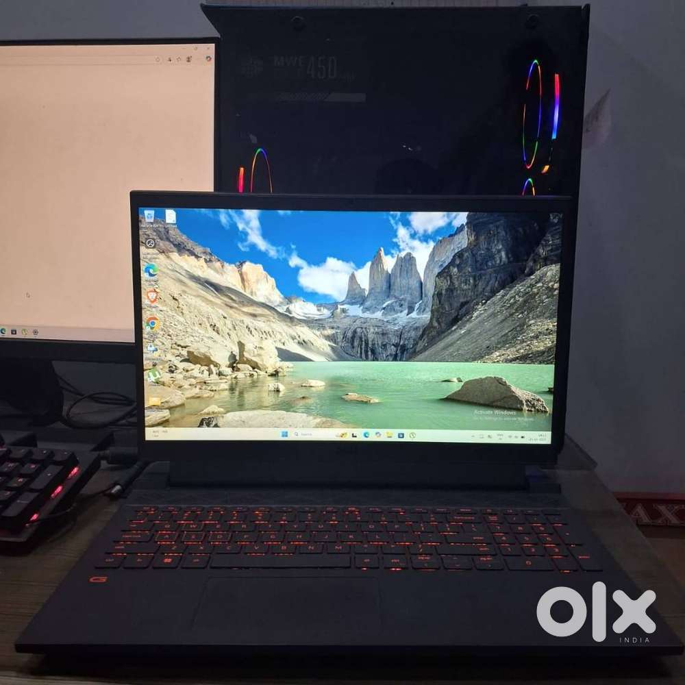 Dell g15 laptop in warranty new condition