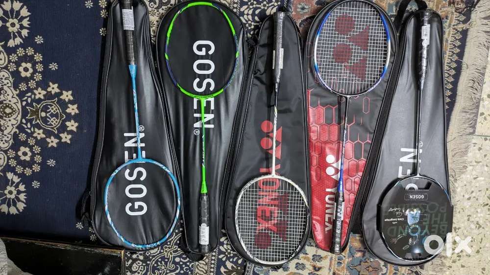 Badminton rackets