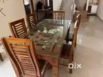 Dining Table (6x3) 6 Chairs