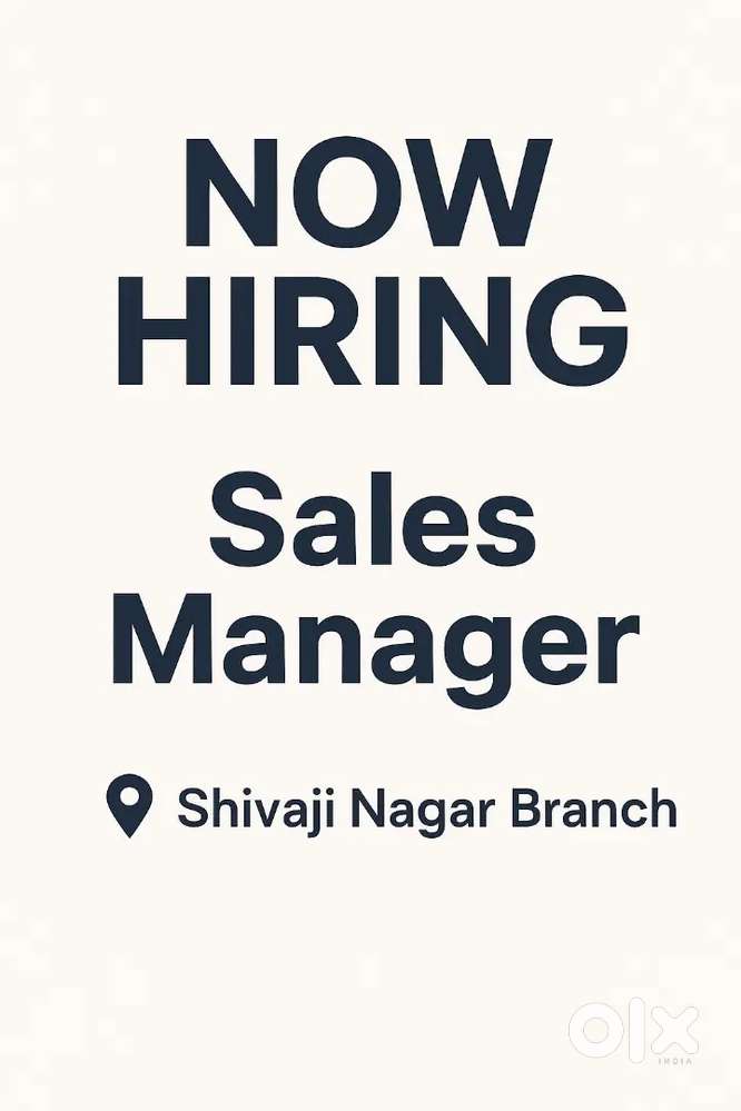 Sales manager