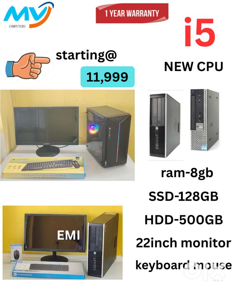 1 - Year Warranty  Cash on home delivery  Starting @ 11,999