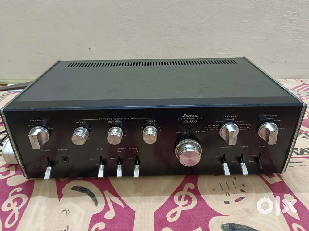 Sansui vintage integrated stereo amplifier