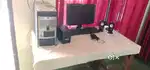 9800/- Computer set (UPS, CPU, monitor, keyboard mouse) and speakers.