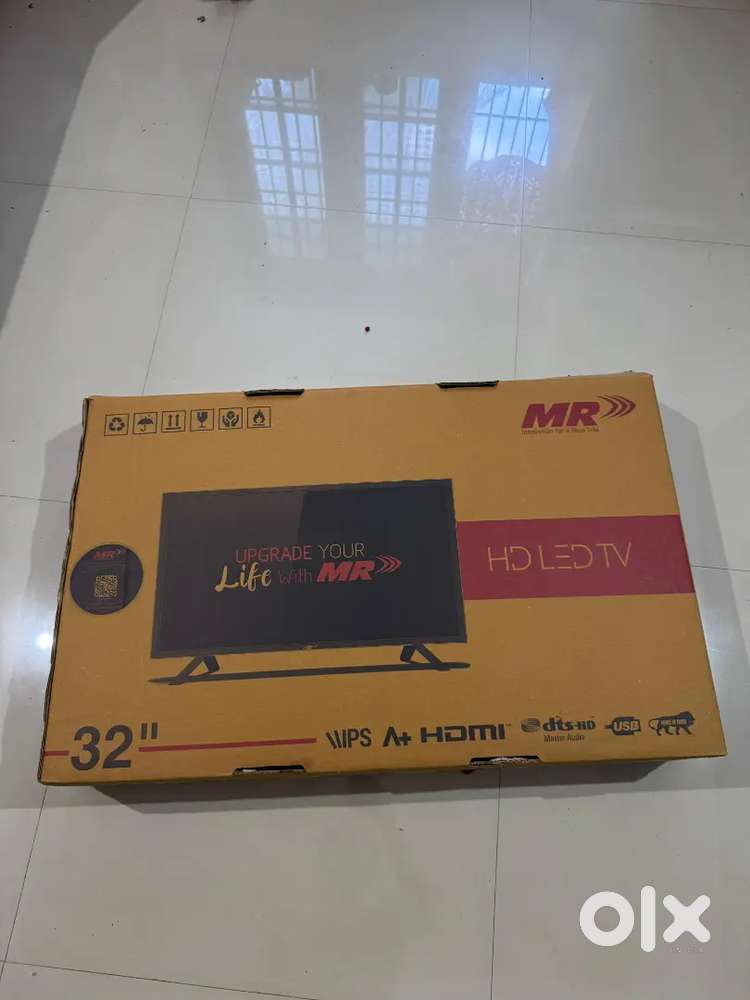 32 inch new one year warranty tv