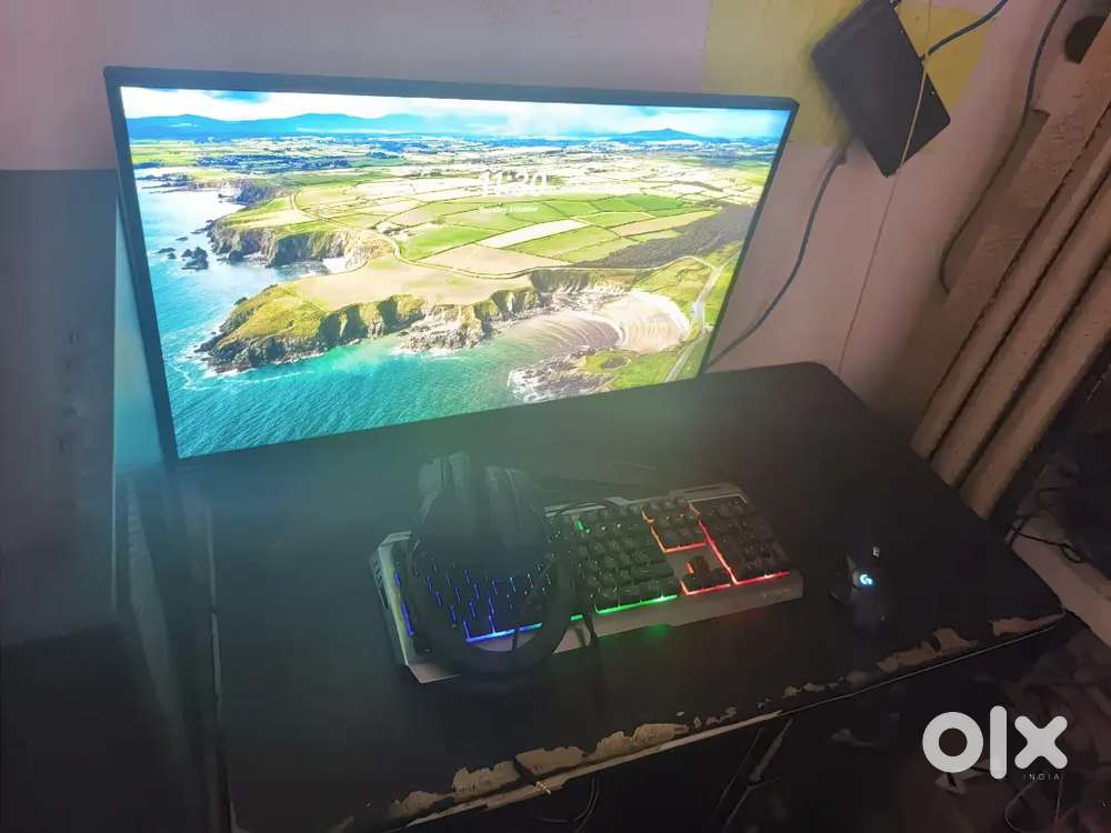 Beast gaming editing PC with 2k 144hrtz monitor 27inch