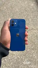 I phone 12 in 128gb blue colour