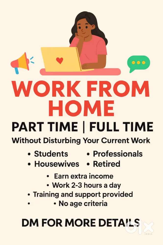 Part time jobe Time job students & Housewife's Apply